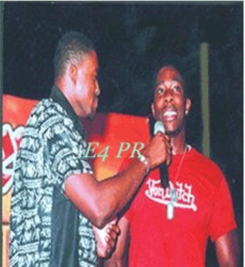 JULIAN NNADI BEING INTERVIEWED AFTER GULDERS ULTIMATE SEARCH