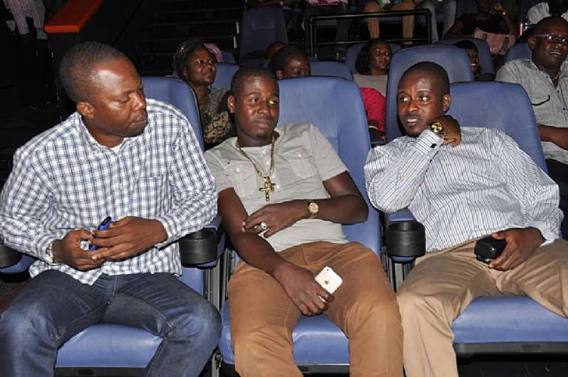 K, ARAB MONEY AND OMOR AT HE EVENT