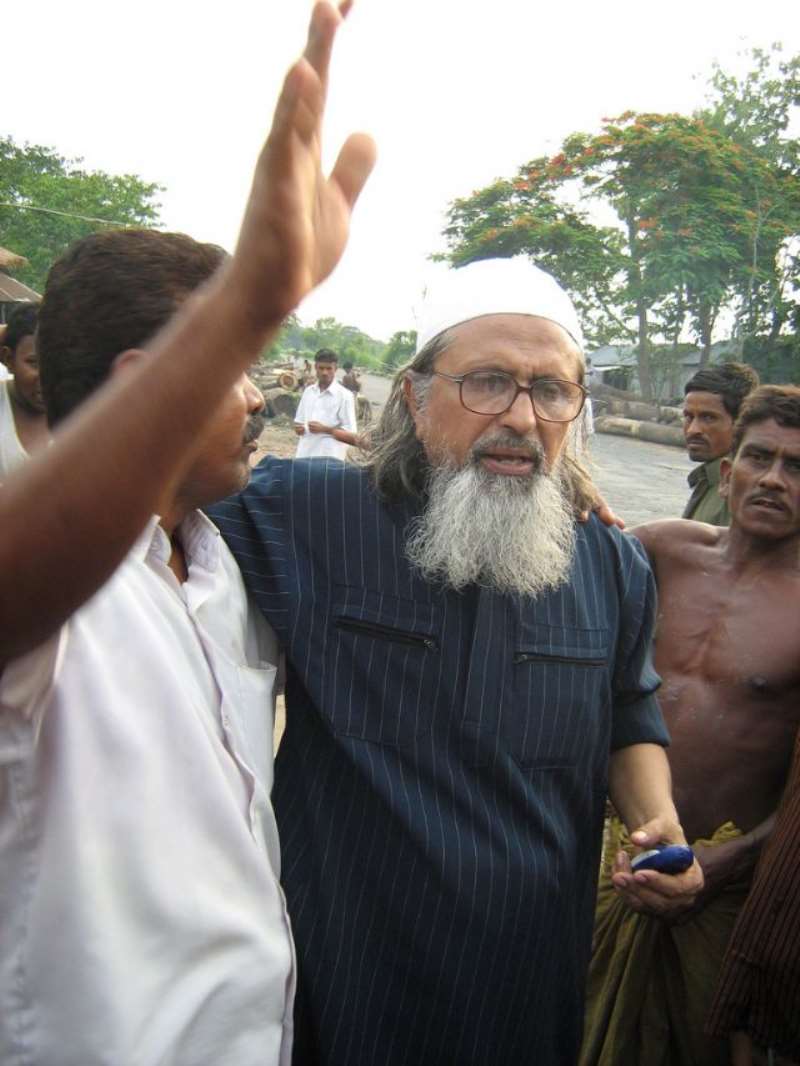 Kazi Azizul Huq, an Islamic fundamentalist leader in Bangladesh. (Photo William Gomes )