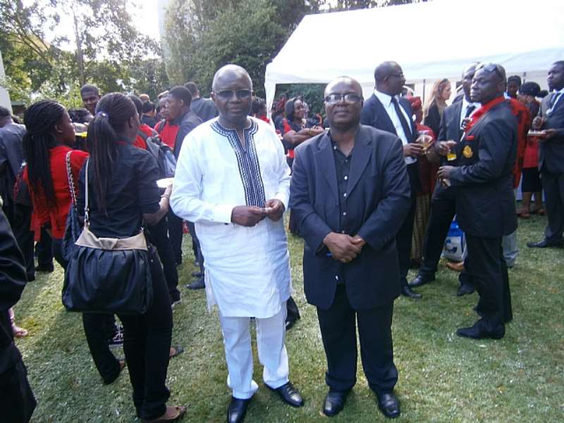 LEFT-H.E. ARYENE & RIGHT - MENSAH DEKPORTOR