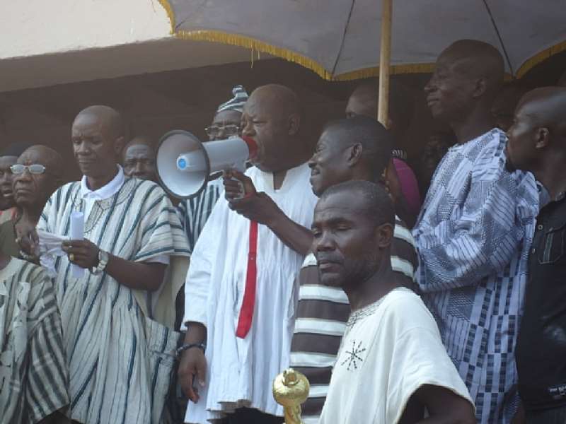 A scene from the celebration