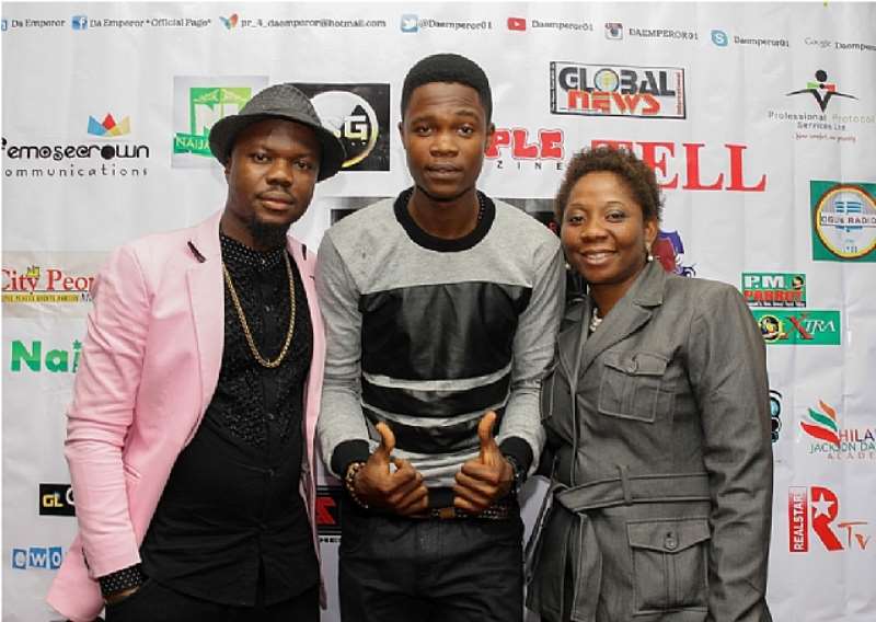 MC KCEEBROWN, DA EMPEROR AND MRS OPAYEMI MODUPEOLUWA