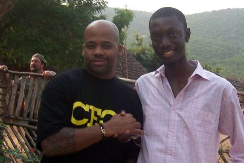 AMeyaw Debrah with Damon Dash