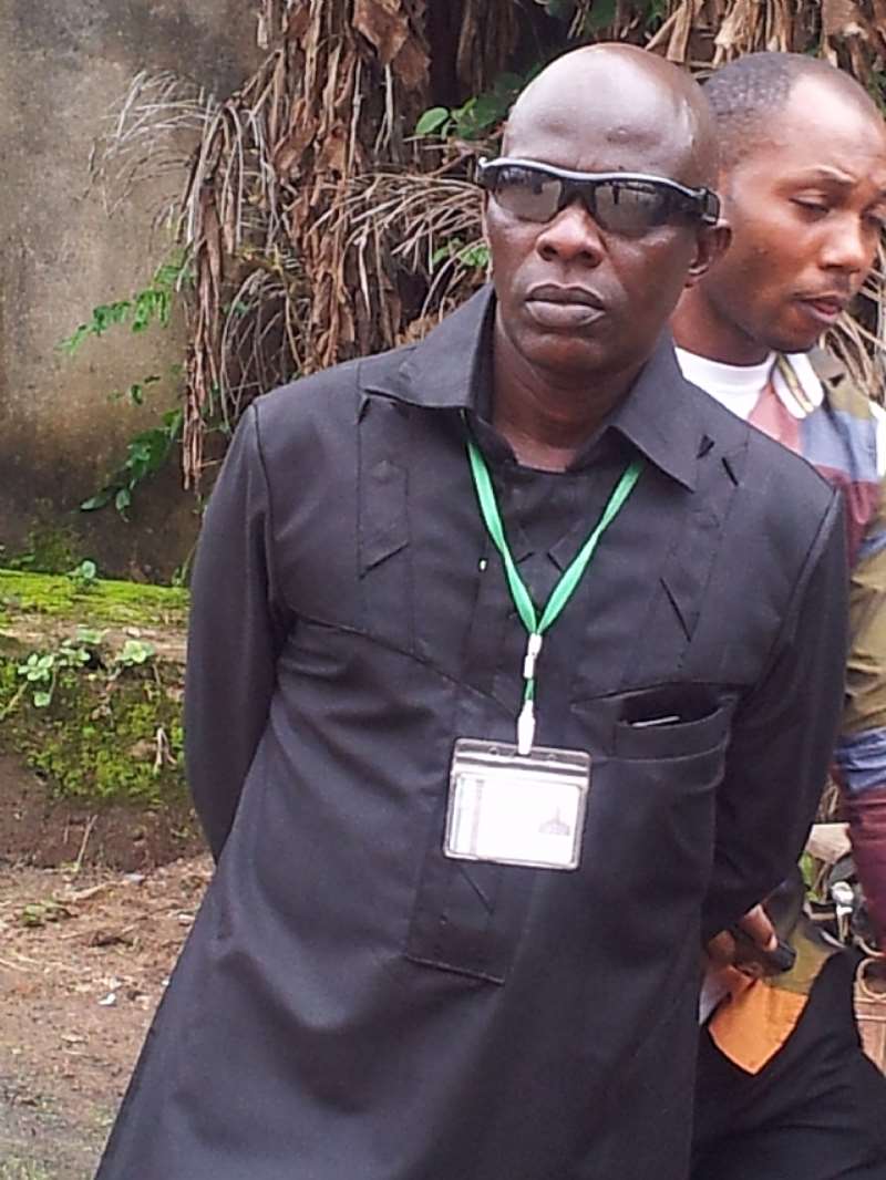 MR. ROMANUS NWAORGU ( IMMEDIATE SENIOR BROTHER OF THE CELEBRANT)