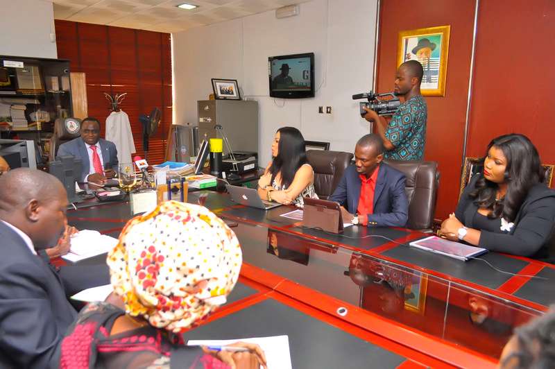 NAFDAC HOSTS THE ARISE MONALISA FOUNDATION TEAM