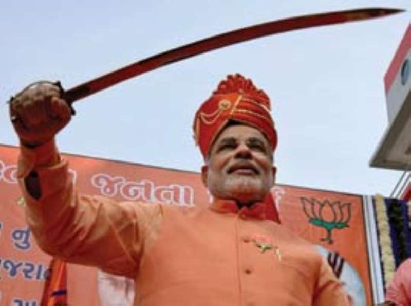 Nrendra Modi, Symbol of Hindutwa in BJP