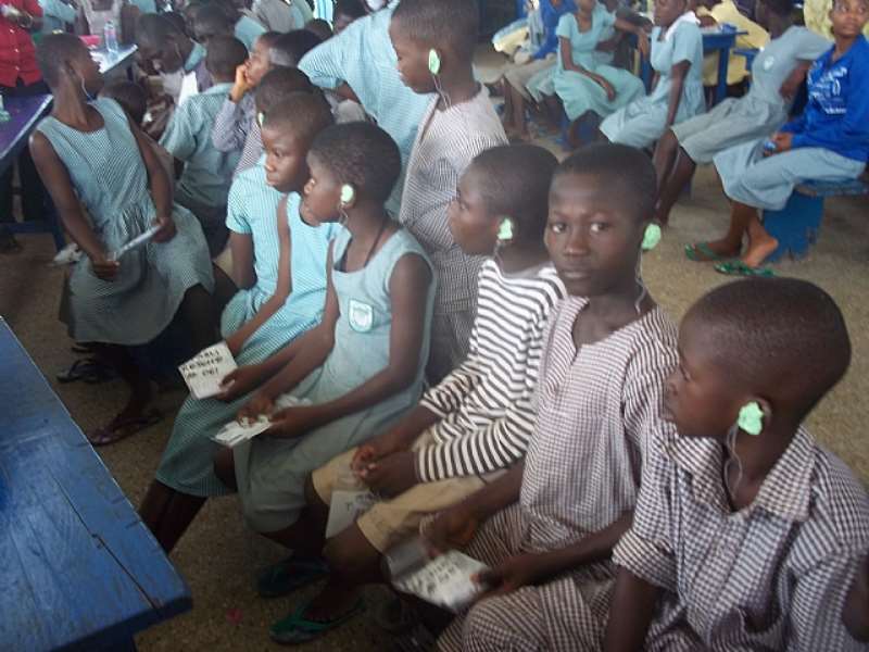 Some Of The Pupils After The Impression