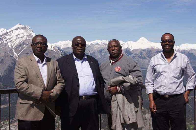 ON TOP OF THE ROCKY MOUNTAINS