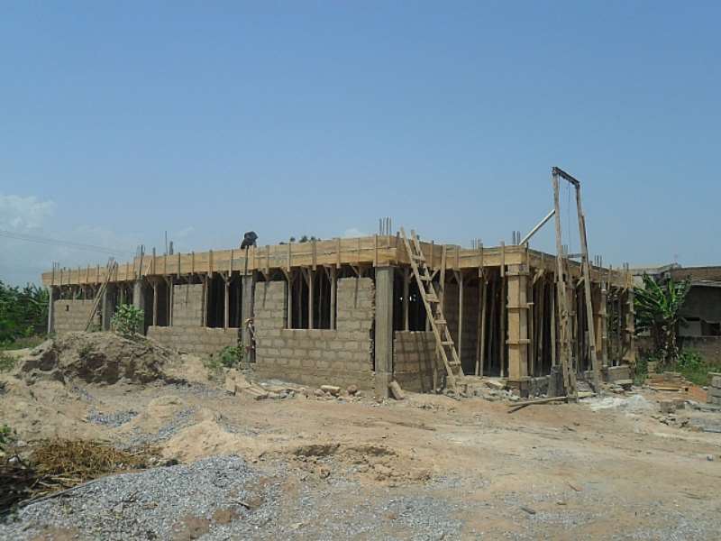 Ongoing 3 storey police station at Taifa