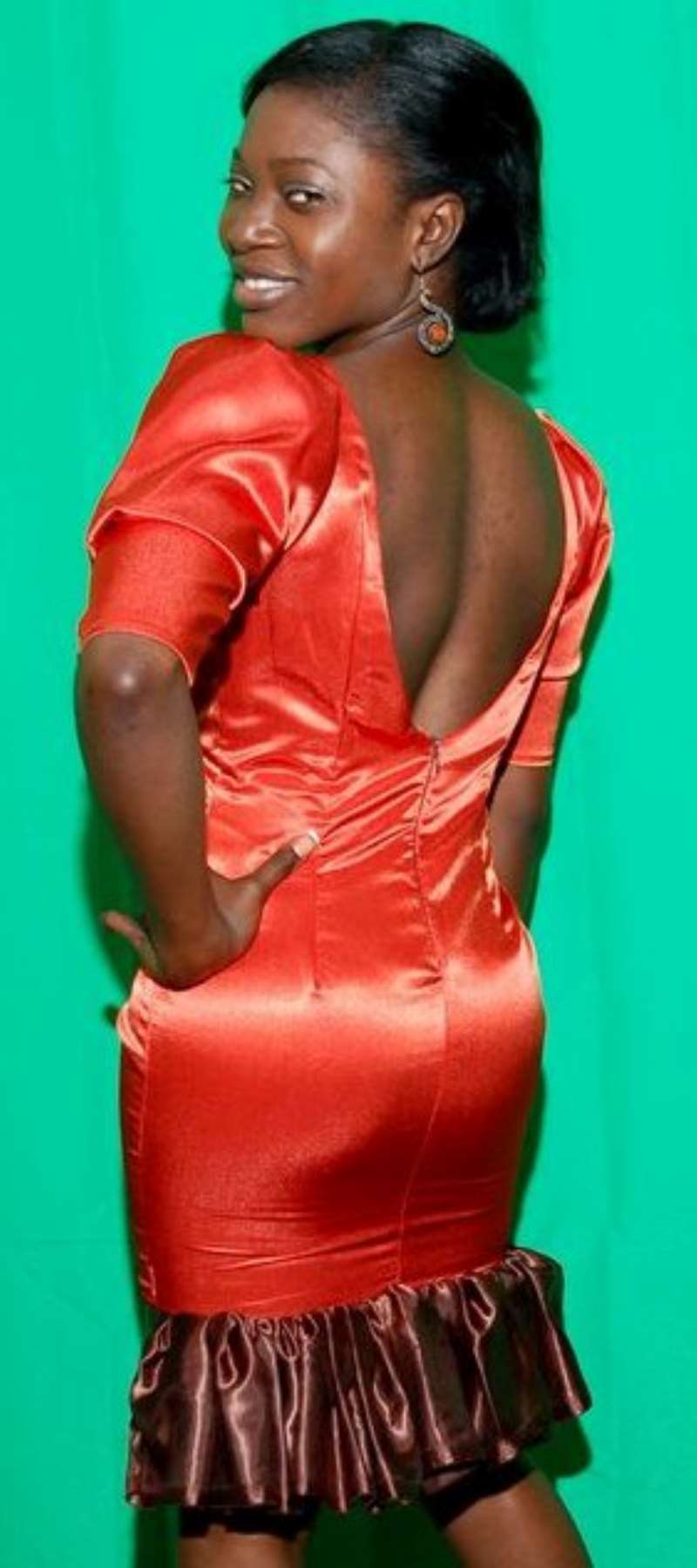ORANGE DRESS