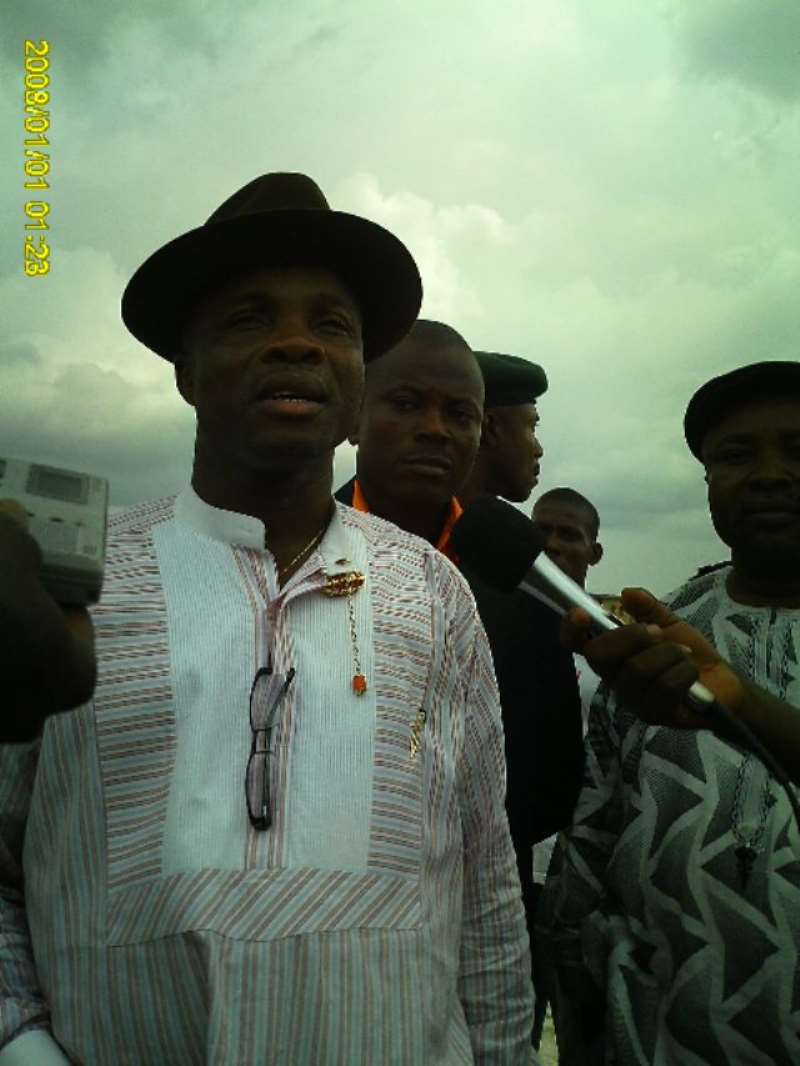 Hon. Commissioner for Urban Development Rivers State, Bar. Osimah Gina