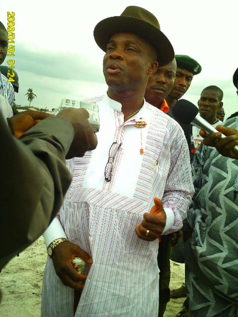 Hon. Commissioner for Urban Development Rivers State, Bar. Osimah Gina