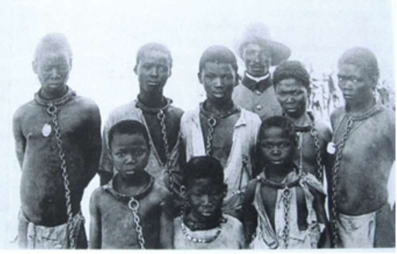 PRISONERS IN CHAINS