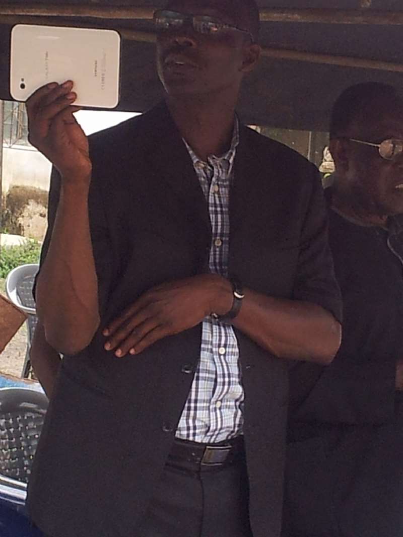 PROF. O.G.B.N. NWAORGU ( MOST SENIOR BROTHER OF THE CELEBRANT)
