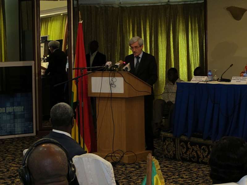 Mr. Vladimir Nechaev, Vice President of the Financial Action Task Force (FATF) Addressing The Meeting