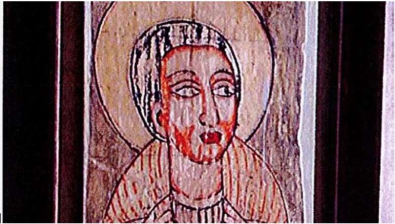Painting Of St John, Ethiopia, Now In Muse Du Quai Branly, Paris, France