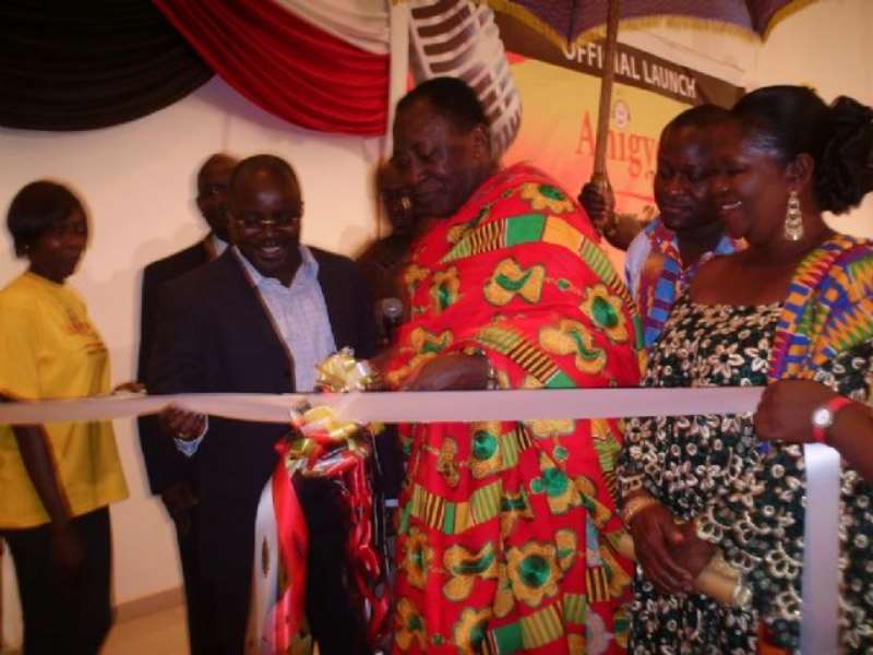 pwia nana akyeampemhene officially inaugurating anigyefm
