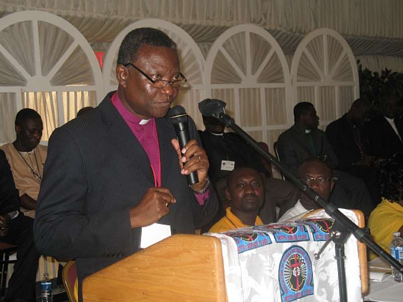 Presiding Bishop Addressing The Gathering