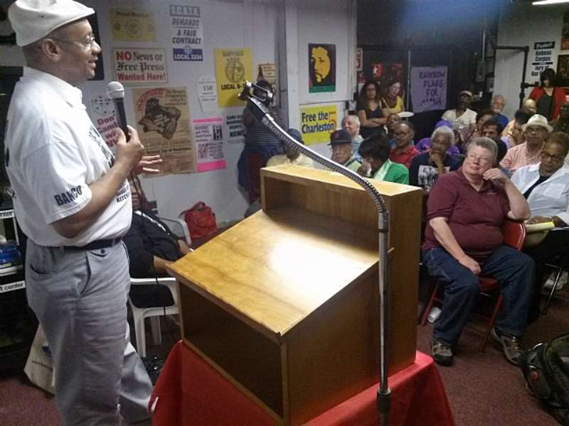 A REV. PINKNEY AT MORATORIUM NOW! MEETING, JUNE 23, 2014