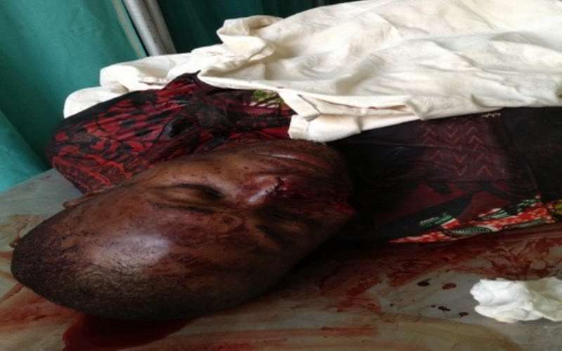 One of the surveyors was butchered to death