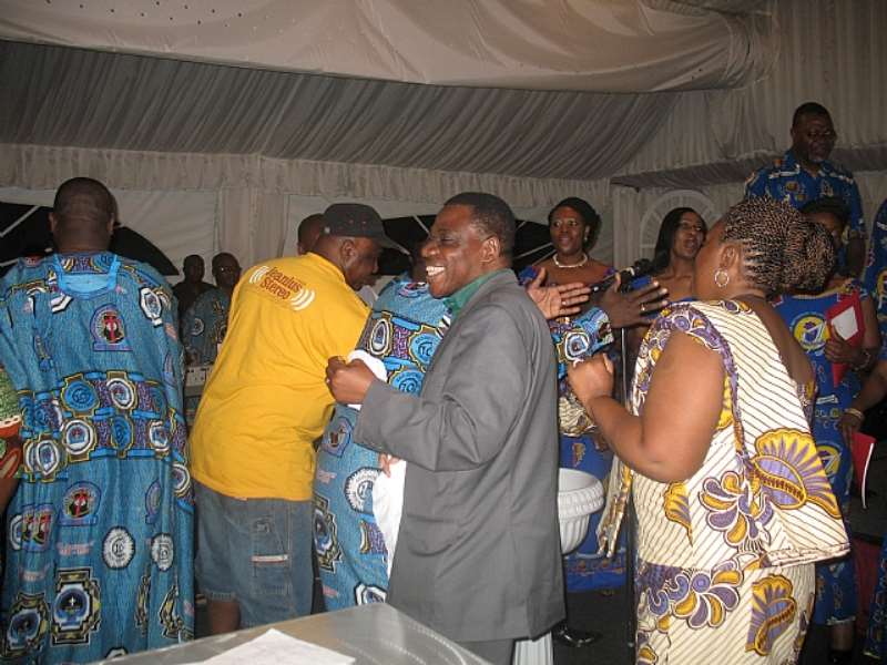 Some Members Dancing
