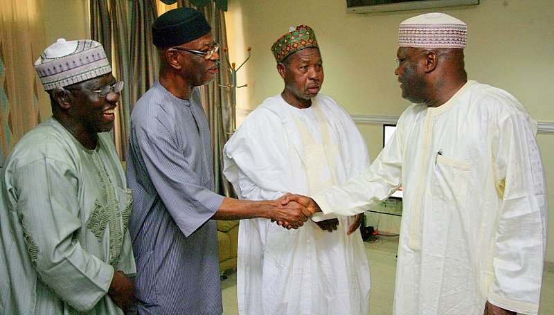 Gov Masari and other APC Leaders, including former Vice President Atiku