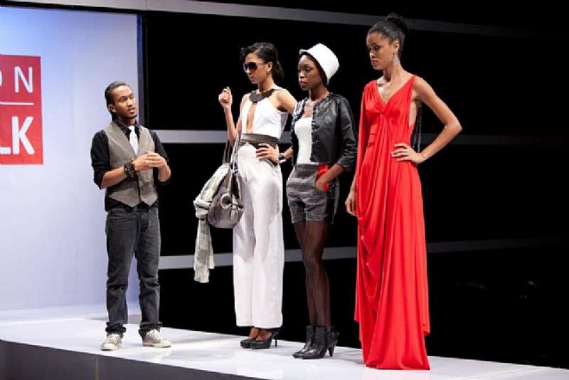 RYAN EXPLAINS HIS LONDON 2012 COLLECTION INSPIRED BY THE COLOURS OF THE TRINIDAD AND TOBAGO FLAG CREDIT TIFFANY LUE YEN