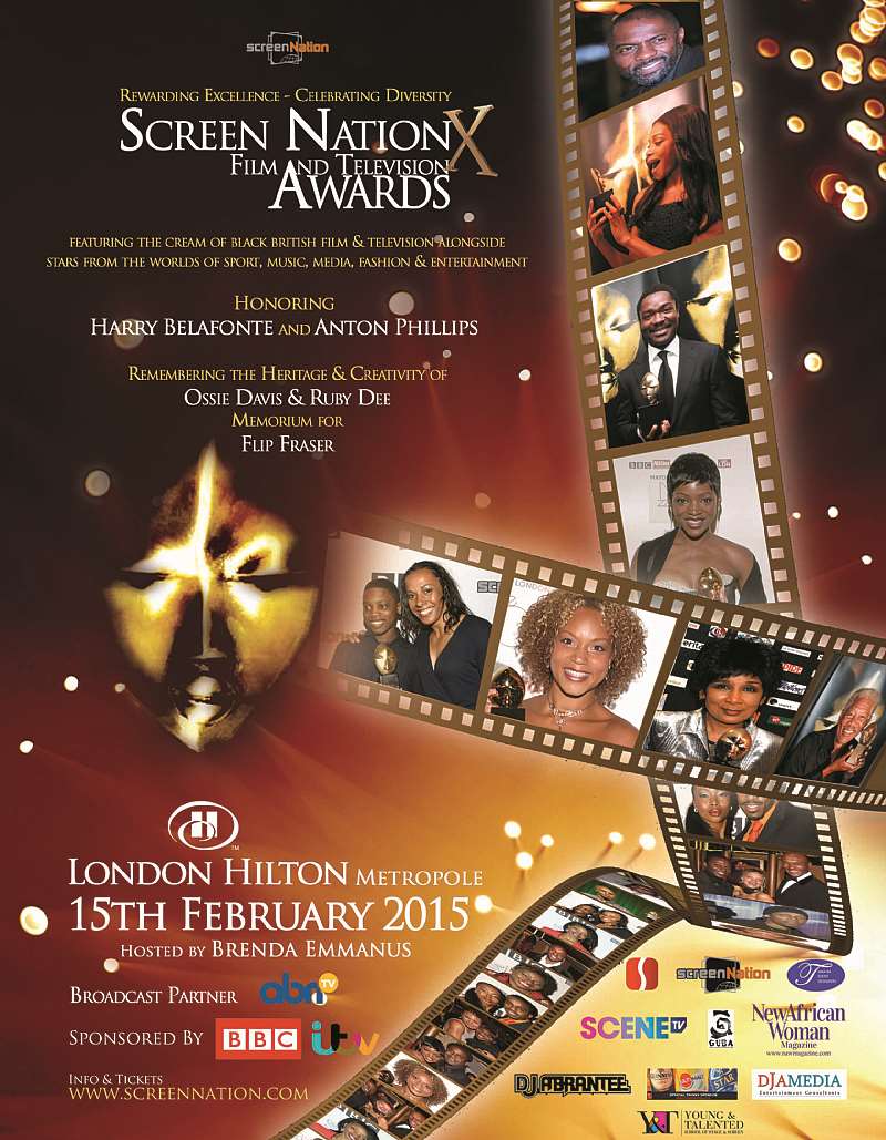 screen nation film  tv awards flyer 2015