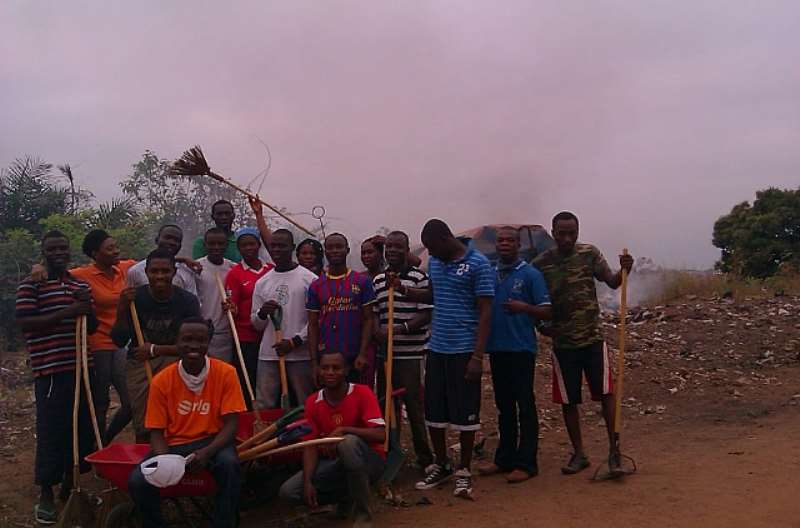 SECTION OF THE PERSONNEL WHO TURNED UP FOR THE EXERCISE