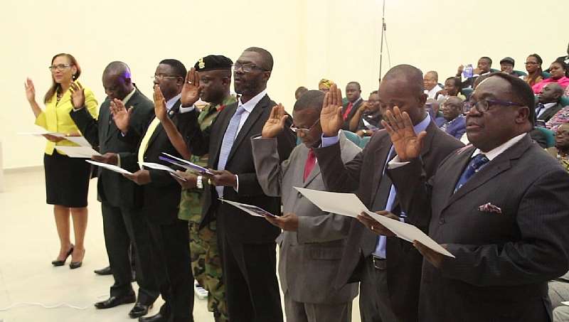 SWEARING OF E-CRIME BOARD MEMBERS