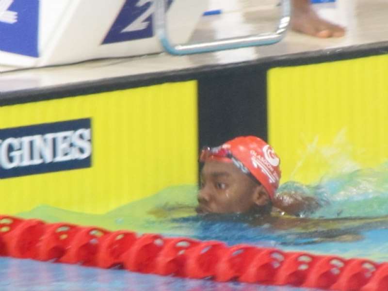 Swimmer Jackson Abbiw