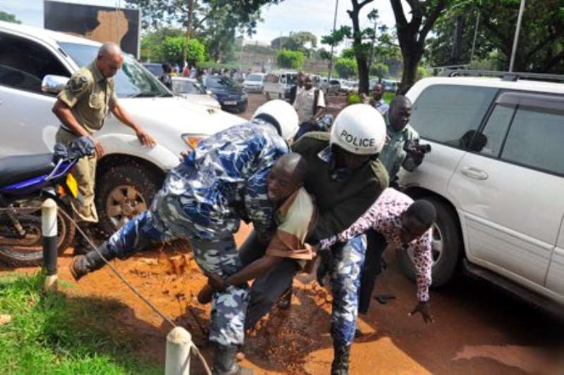 tear gassed 16