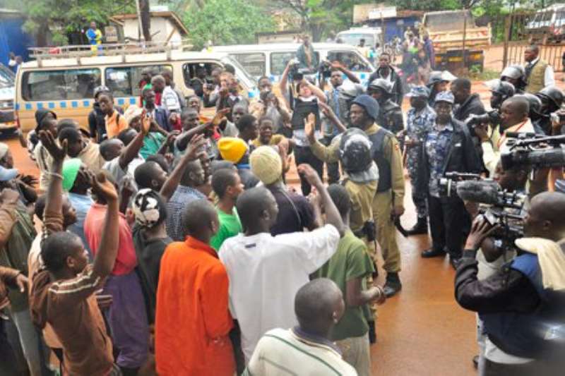 tear gassed 18