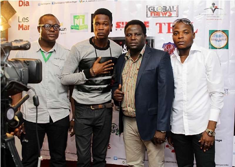 THE C.E.O FEMOSECROWN COMMUNICATIONS, DA EMPEROR AND BLUEBOSS ENTERTAINMENT TEAM