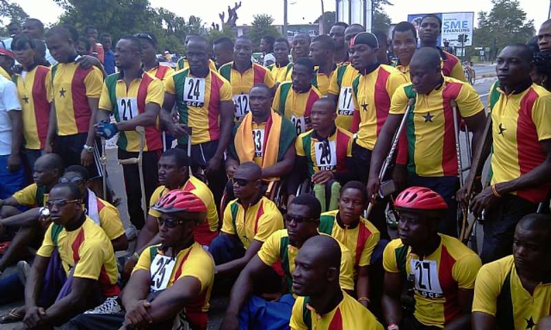 THE GHANA PARACYCLING TEAM (POWER RIDERS)