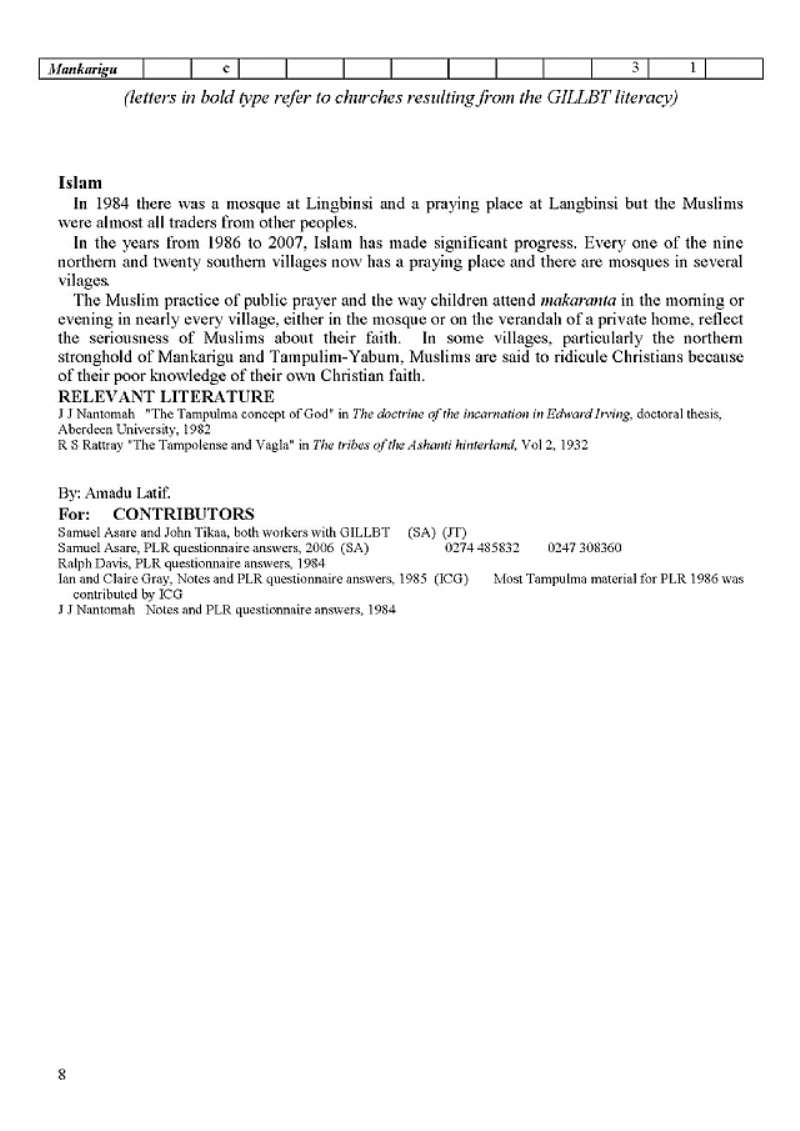 the origin and early history of the tampulima ethnic group page 8