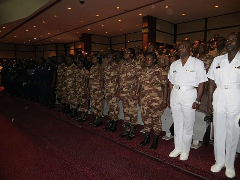 THE SECURITY AGENCIES AT THE CONFERENCE