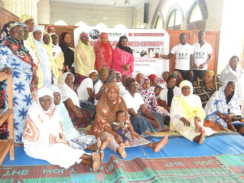 A POSE WITH MUSLIM WOMENS GROUP AT KARDOR MOSQUE(1)