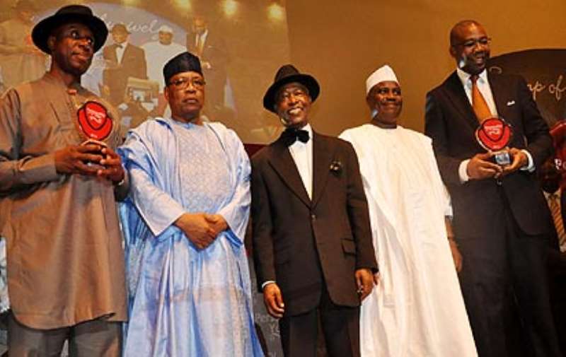 VANGUARD AWARD 7 - GOV CRA, FMR PRESIDENT IBB, VANGUARD FOUNDER, HSE OF REPS SPEAKER