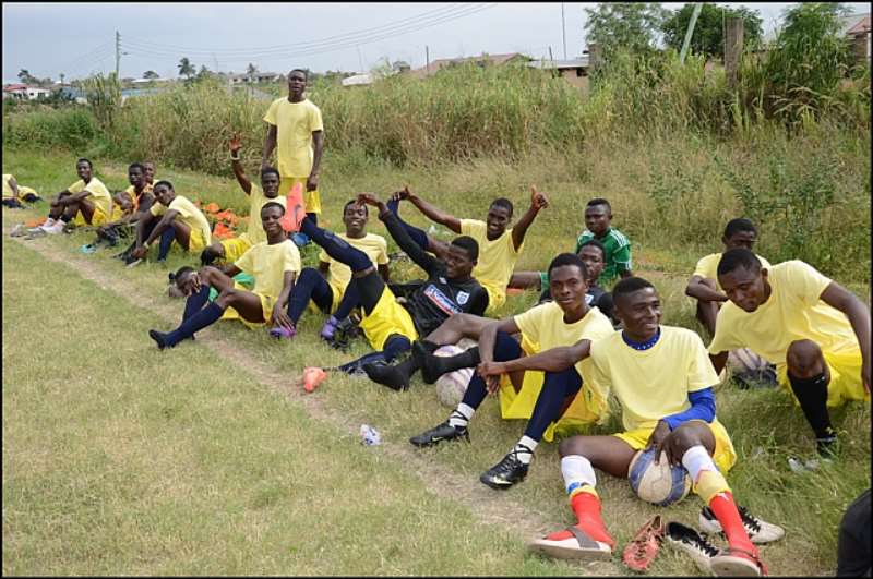Mirage Football Academy Players At Training