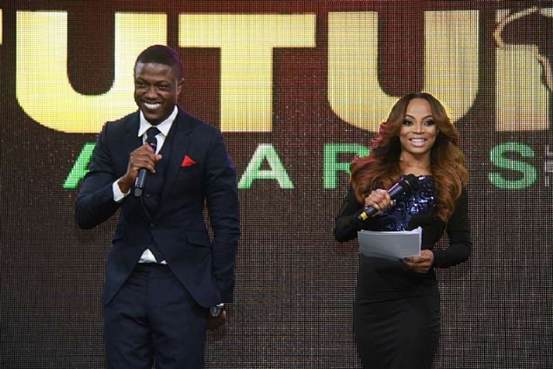 VECTOR AND TOKE MAKINWA - HOSTS OF TFAA2013