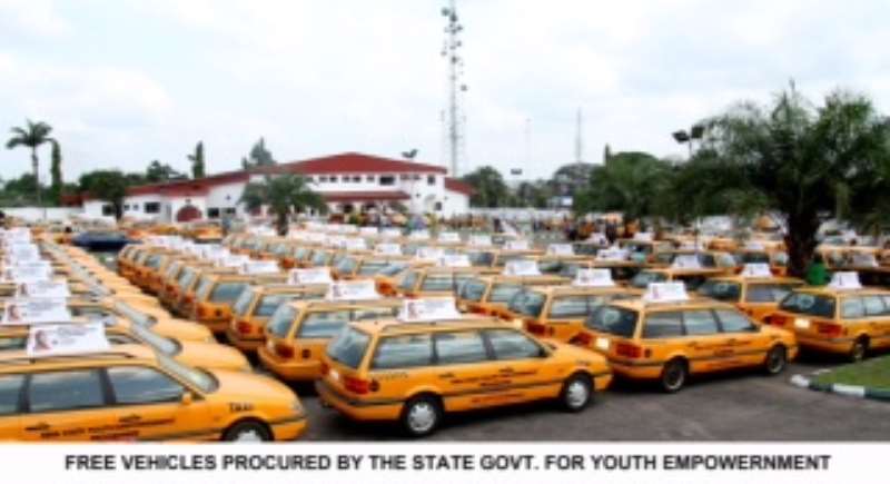 VEHICLES PROCURED BY THGE STATE GOVT. FOR YOUTH EMPOWERNMENT