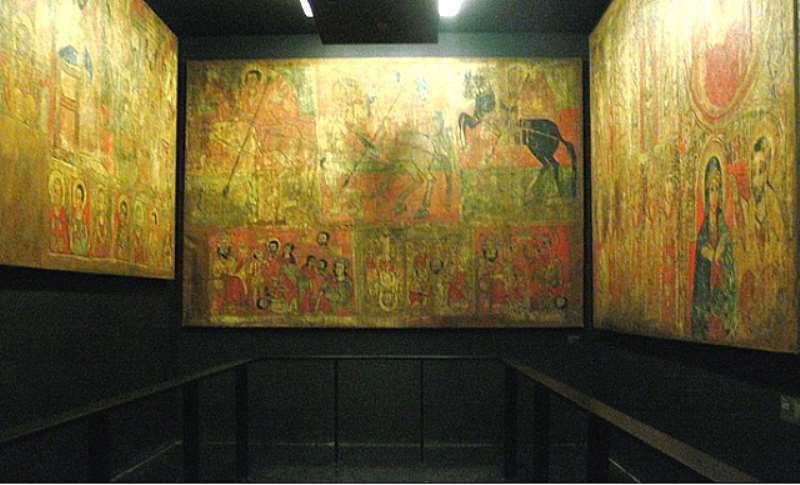 Paintings From The Church Of Abbas Antonios, Gondar, Ethiopia. Now In Muse Du Quai Branly, Paris, France.Commons.Wikimedia.Org/.../Category:Ethiopian_Art...