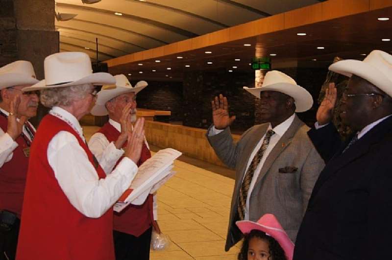 WHITE HAT CEREMONY