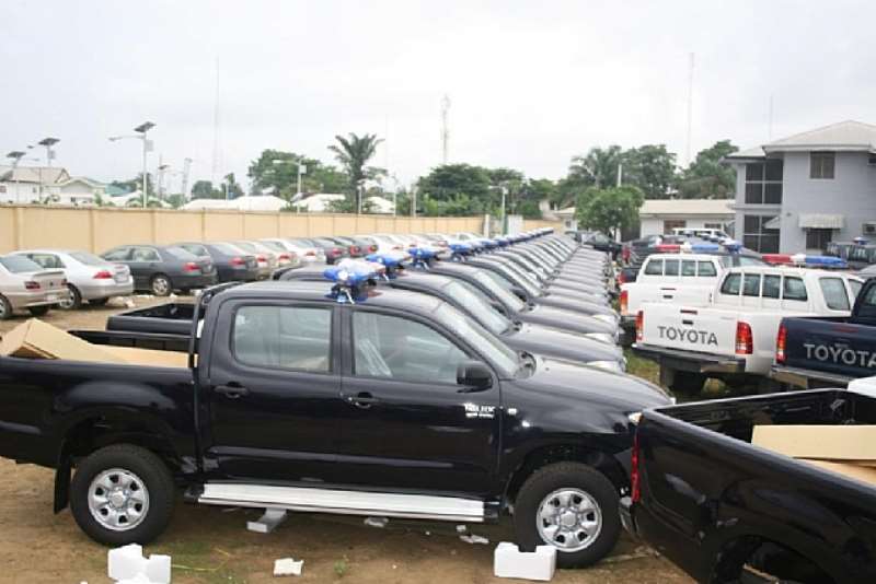SECURITY CARS DONATED BY D RSG 2