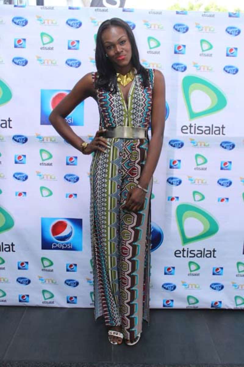 YEKA ONKA AT NIGERIAN IDOL PRESS LAUNCH