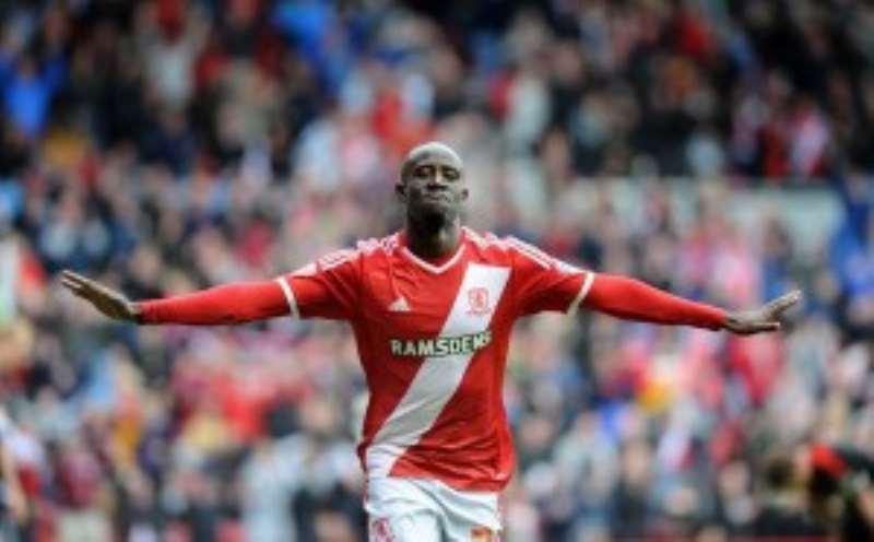 Watch video highlights of Adomah's goal for Middlesbrough