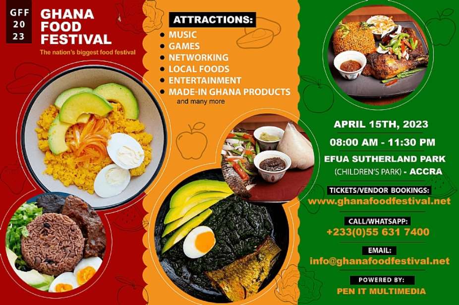 Ghana Food Festival 2023 to amplify Ghanas tourism ecosystem