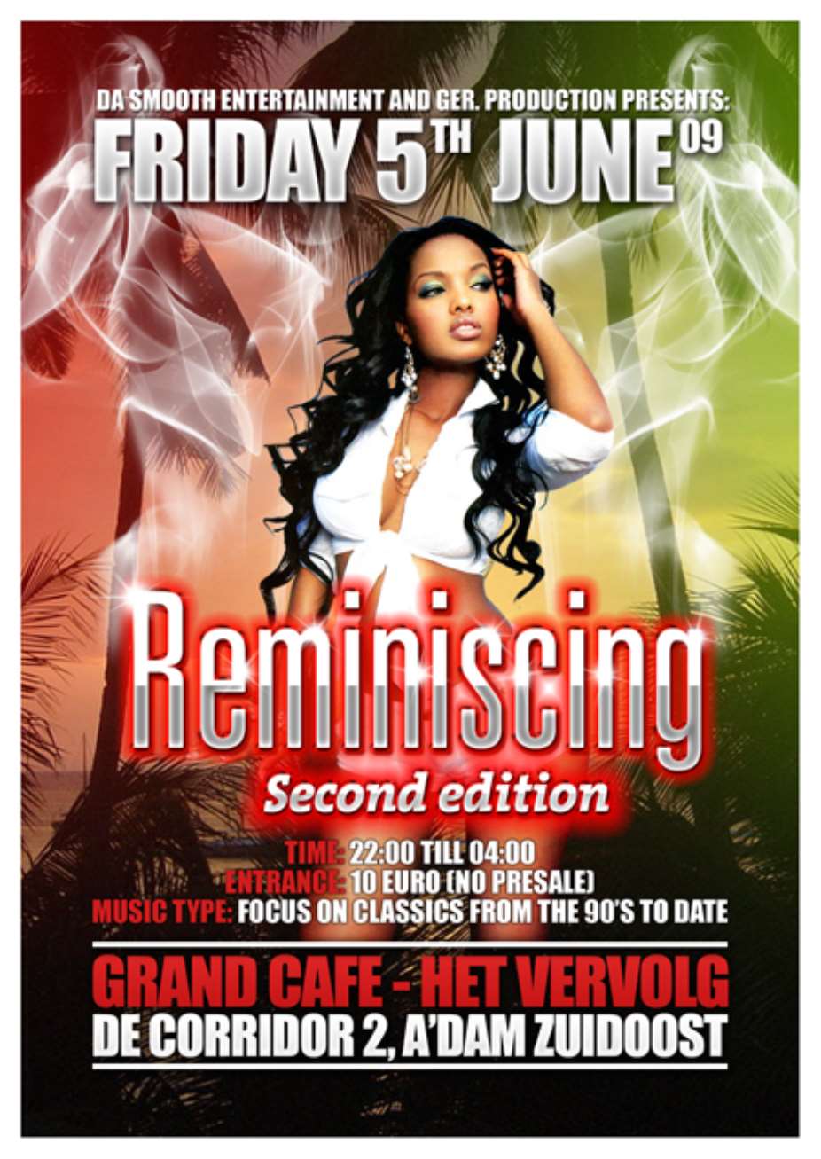 Da Smooth Entertainment Presents Friday 5th June 2009 Reminiscing