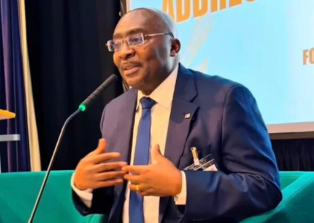 Dr. Mahamudu Bawumia speaking at the London School of Economics and Political Science’s 2026 Africa Summit